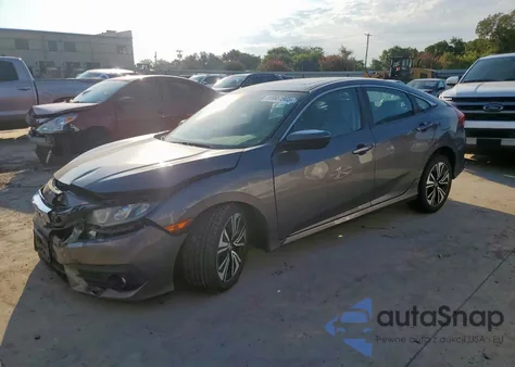 2017 Honda Civic Ex из США, поврежденный, VIN 19XFC1F35HE004637